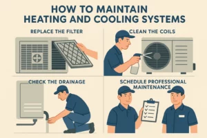 How To Maintain Heating and Cooling Systems
