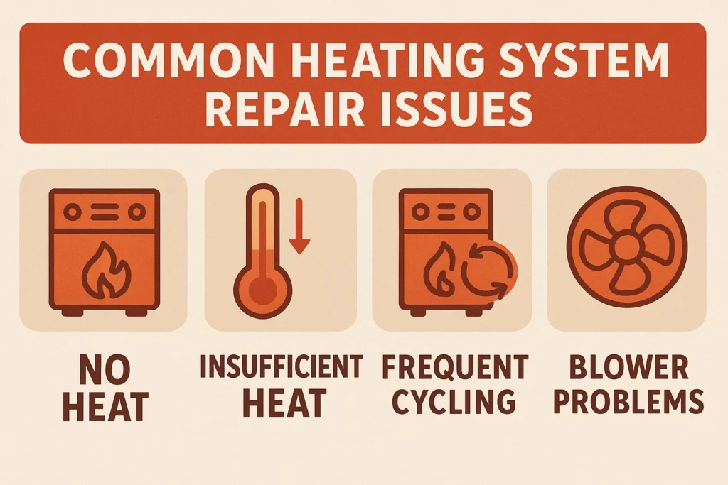 What Are Common Heating System Repair Issues