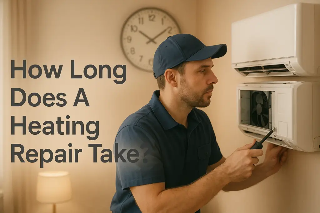 how long does a heating repair take