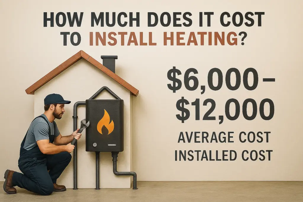 How much does it cost to install heating
