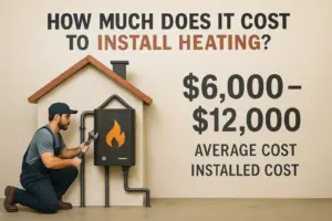 How much does it cost to install heating