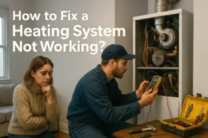 how to fix a heating system not working