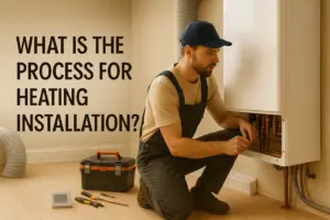 what is the process for heating installation