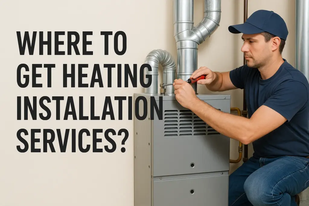 where to get heating installation services